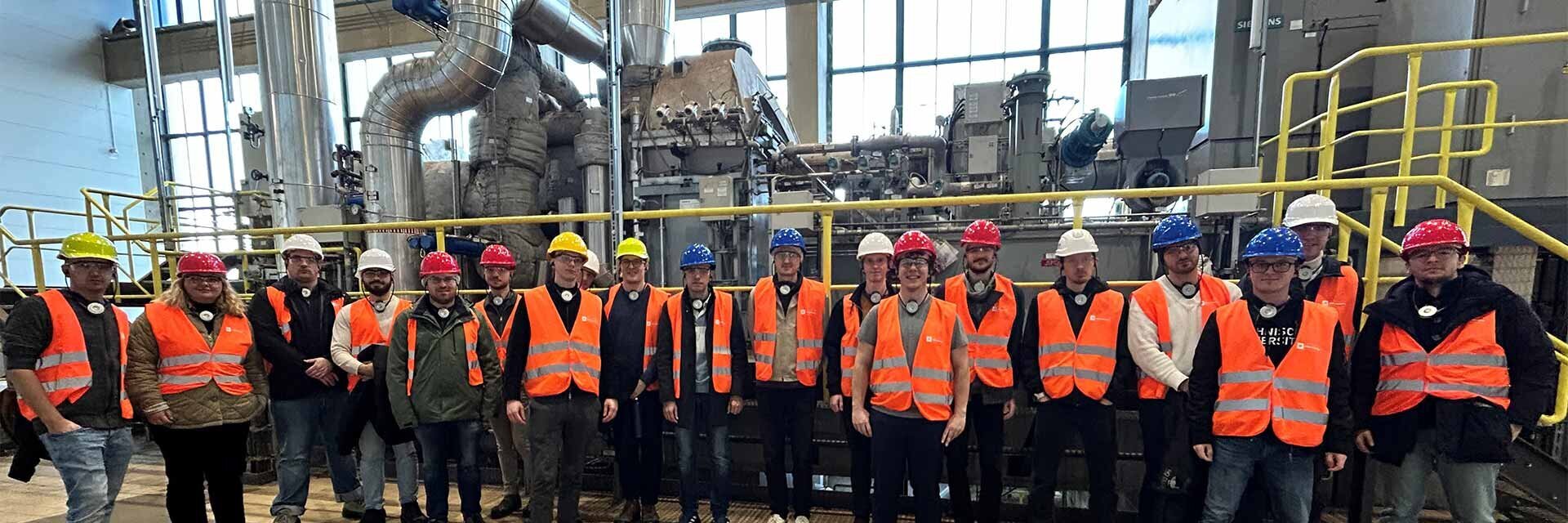 OVE Young Engineers Exkursion Kraftwerk Simmering