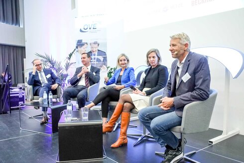 OVE Energietechnik-Tagung 2023 in Klagenfurt Podiumsdiskussion 2