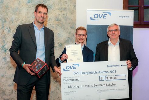OVE-Energietechnik-Preisträger Schober