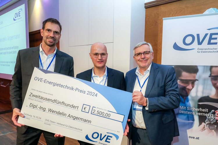 Preisträger OVE Energietechnik Preis Wendelin Angermann
