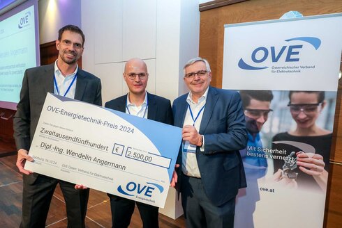 Preisträger OVE Energietechnik Preis Wendelin Angermann