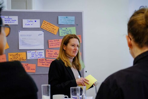 OVE Fem-Neujahrsfrühstück, Gruppenarbeit