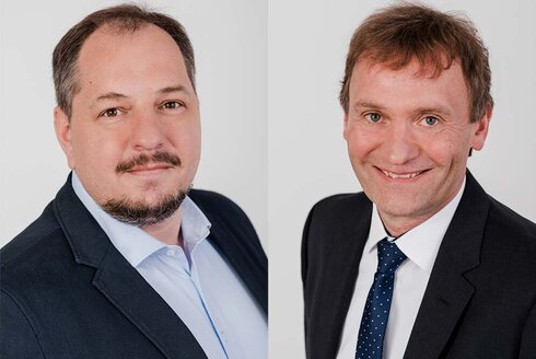 Markus Obritzhauser und Thomas Neumayer von OVE Certification