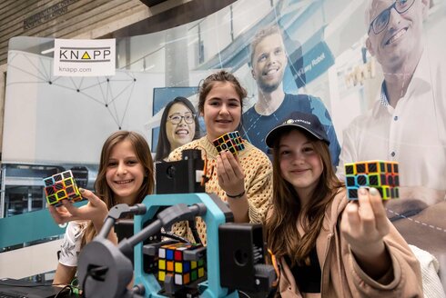 Girls! TECH UP Graz 2023 Zauberwürfel