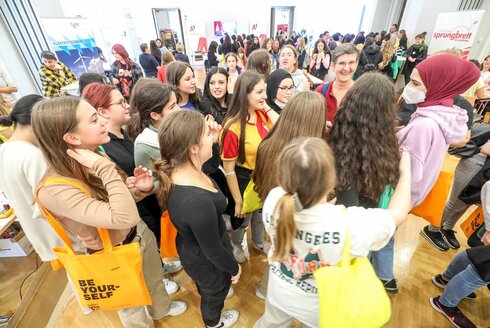 Girls! TECH UP Besucherinnen