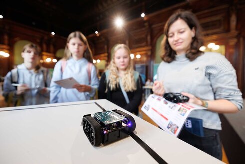 Girls Tech Up Wien 2024 Roboter