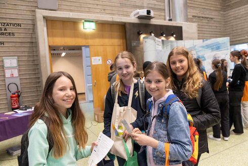 Girls! TECH UP Graz 2023 Besucherinnen