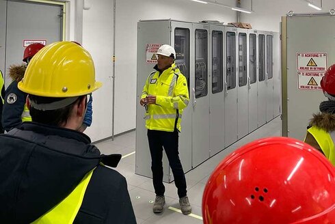 OVE Young Engineers Exkursion zum Umspannwerk Hessenberg 3